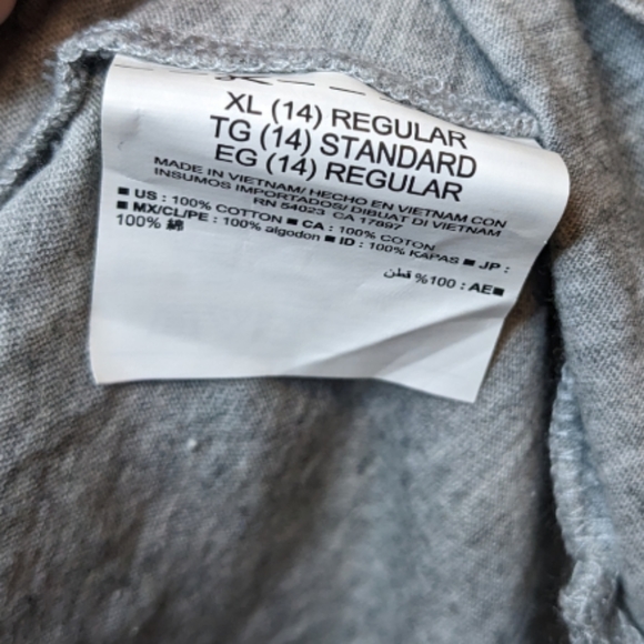 ✨NWT Old Navy "You Got This" Split Hem Graphic Tee Tunic Girls XL (14) ✨ - Picture 7 of 10